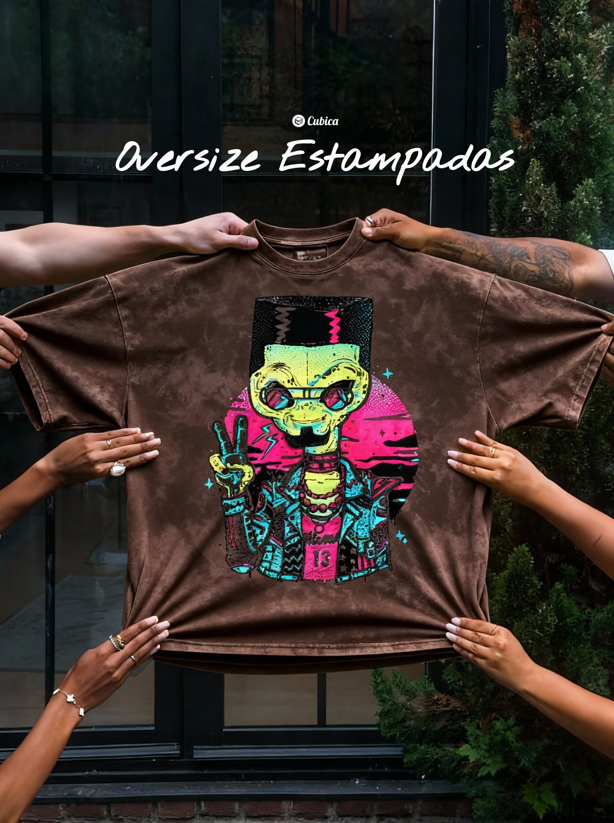 Básicas Oversize Estampadas