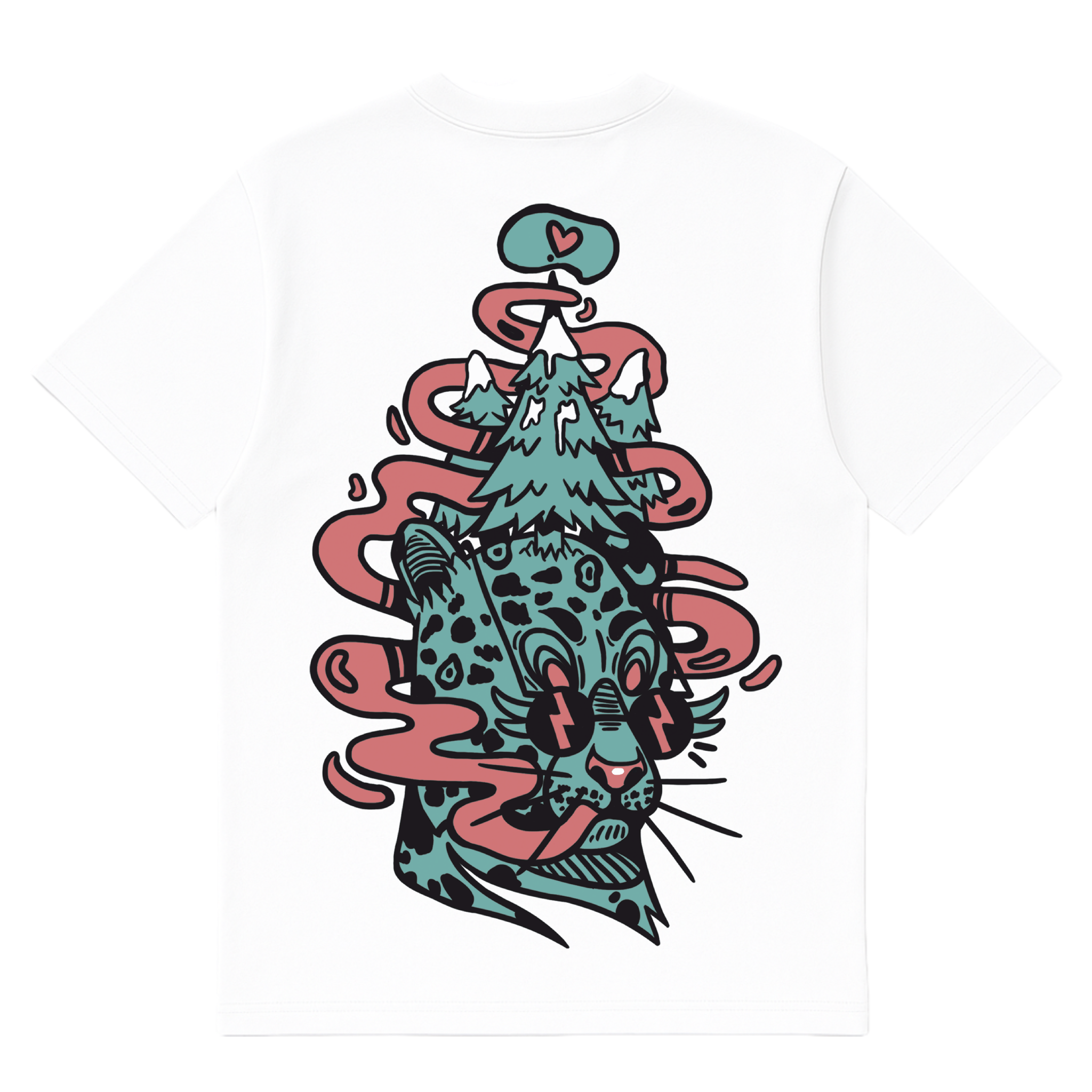 Camiseta Cubica Alma Ancestral Jaguar
