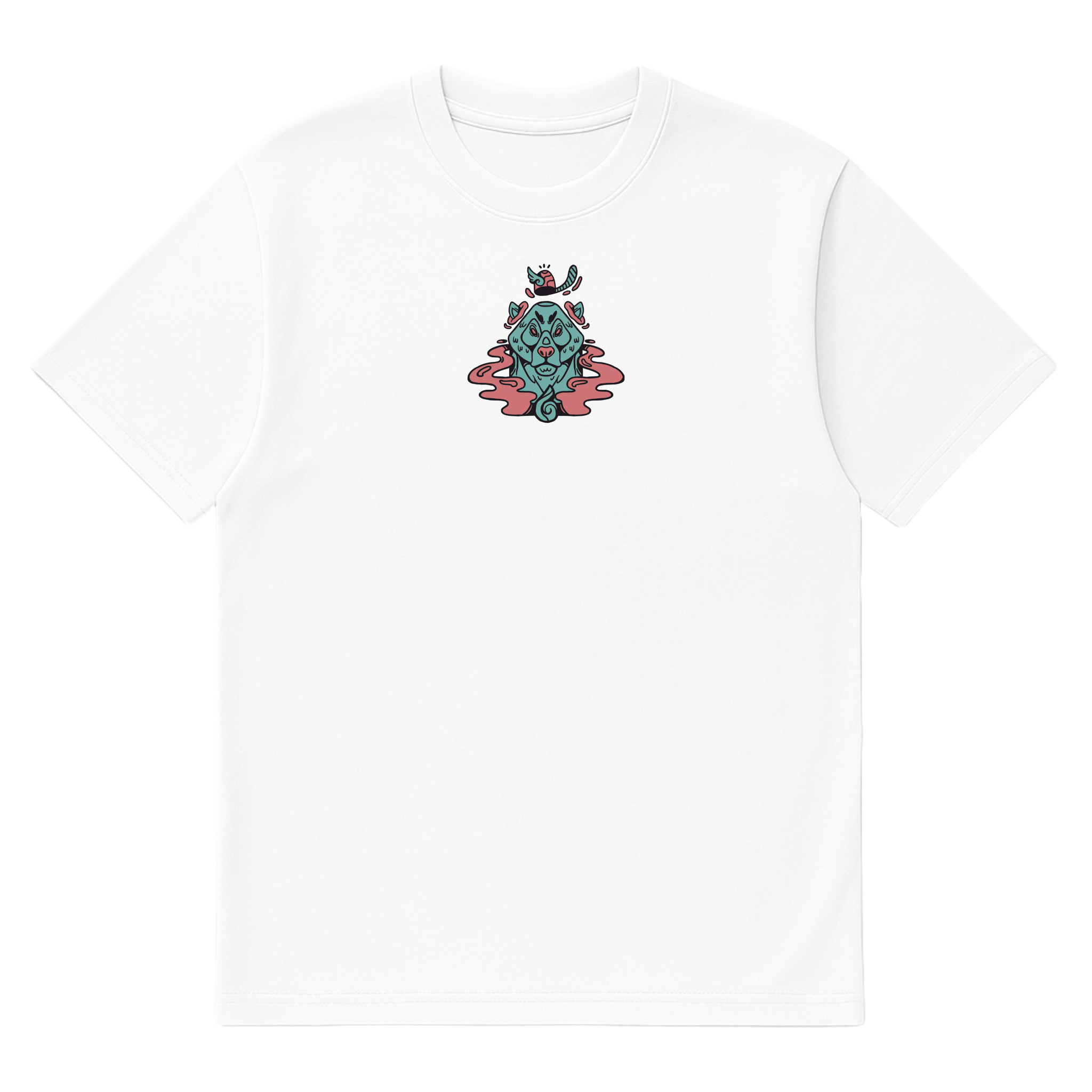Camiseta Cubica Alma Ancestral Jaguar