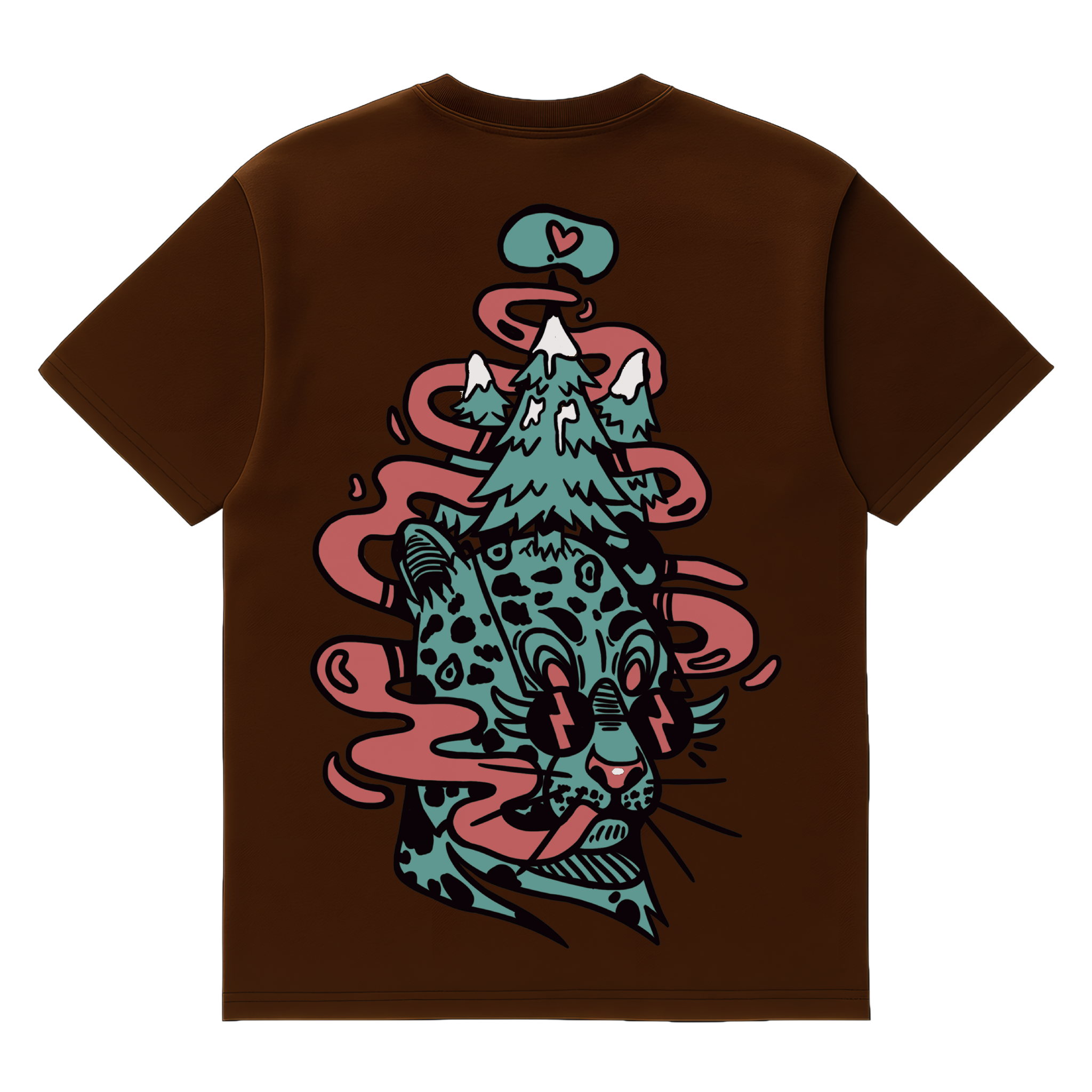 Camiseta Cubica Alma Ancestral Jaguar