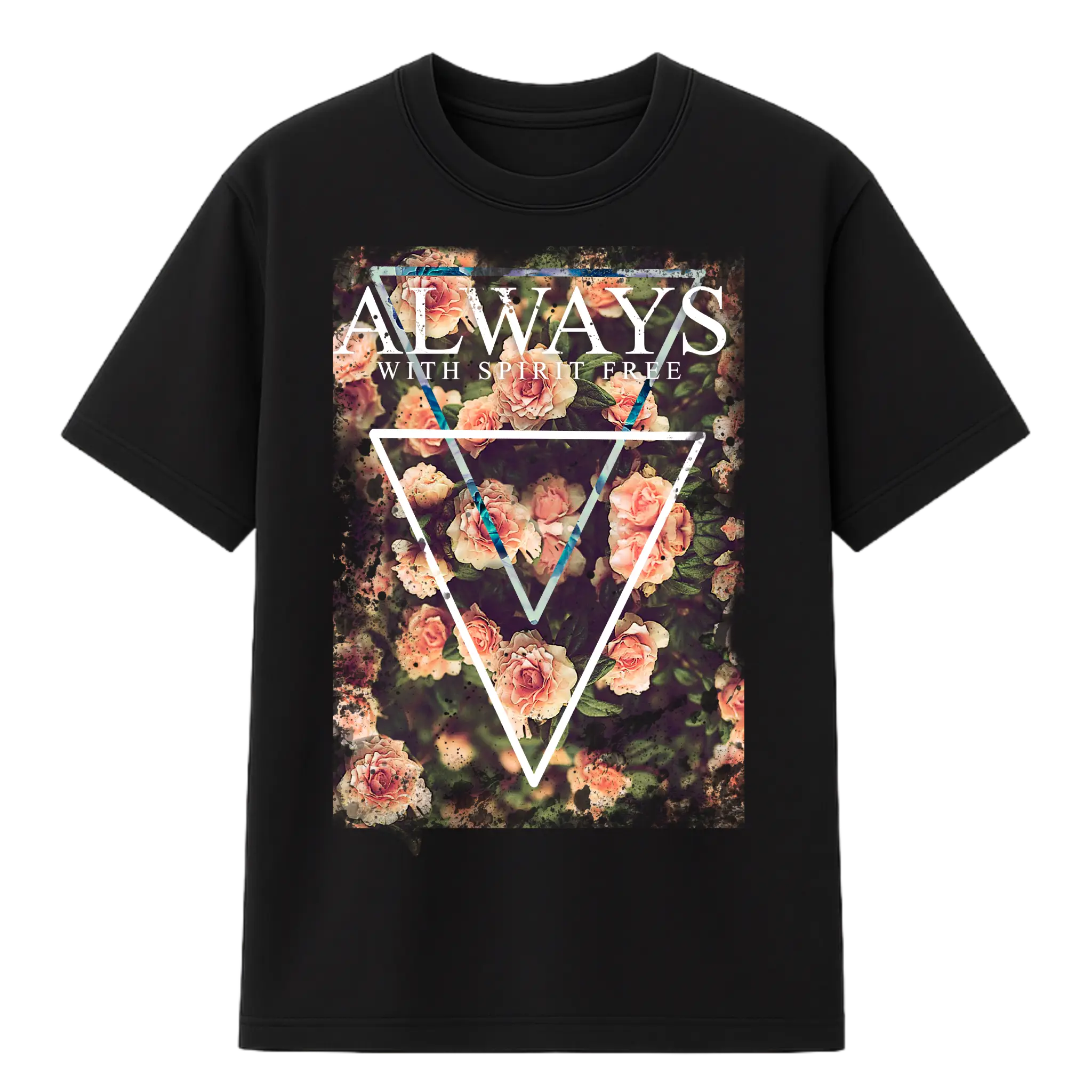 Camiseta Cubica Always With A Free Spirit (F)