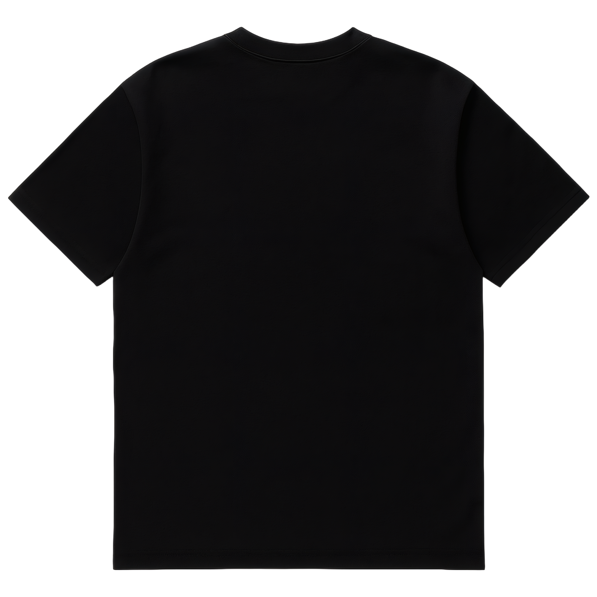 Cubica camiseta negra atras