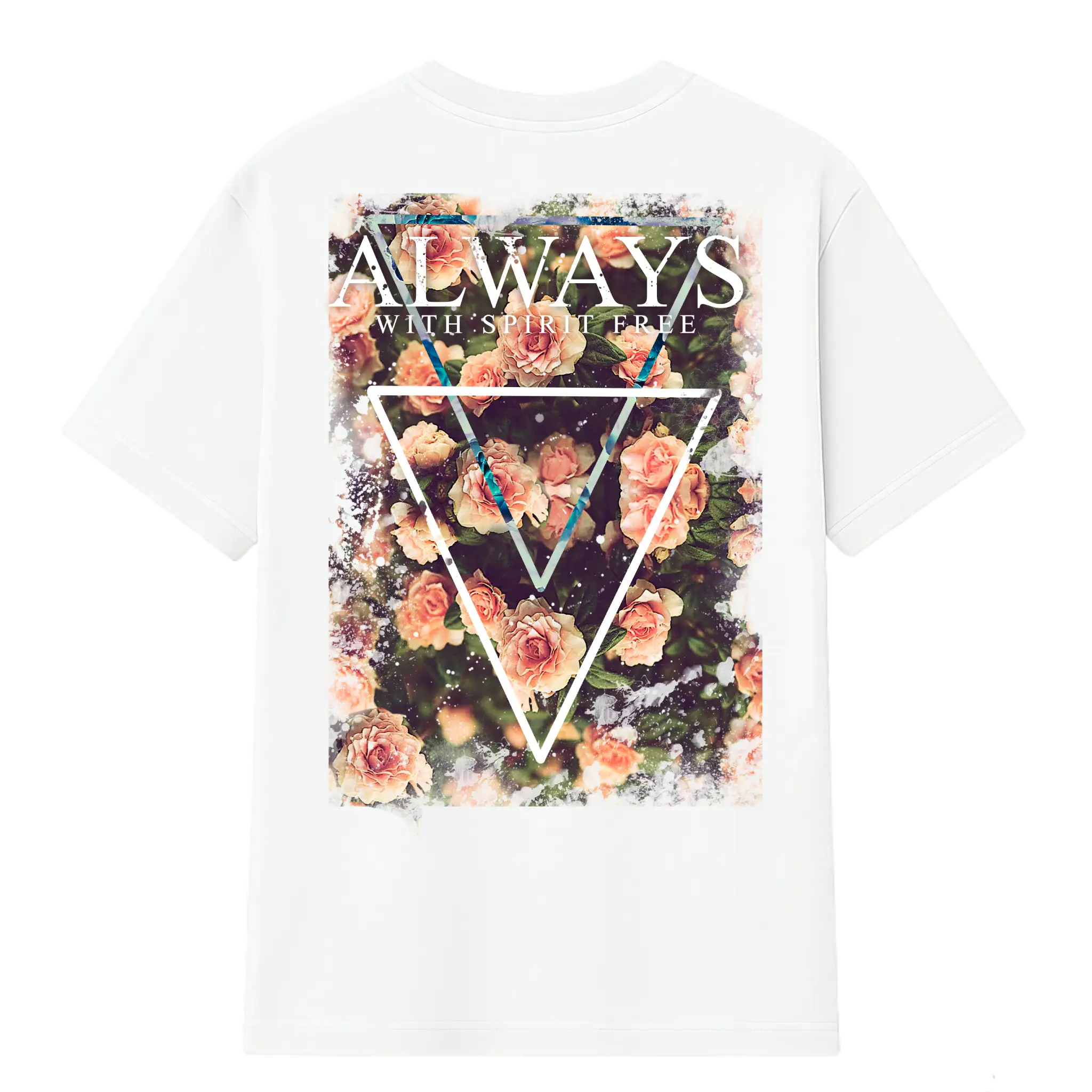 Camiseta Cubica Always With A Free Spirit (B)