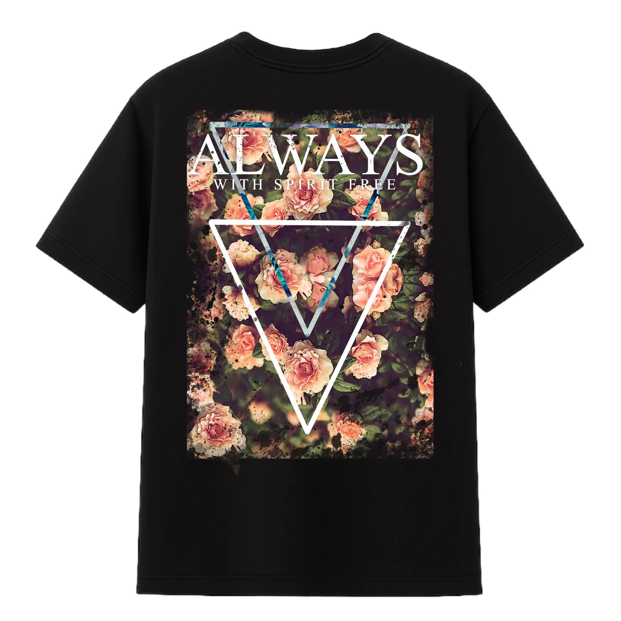 Camiseta Cubica Always With A Free Spirit (B)