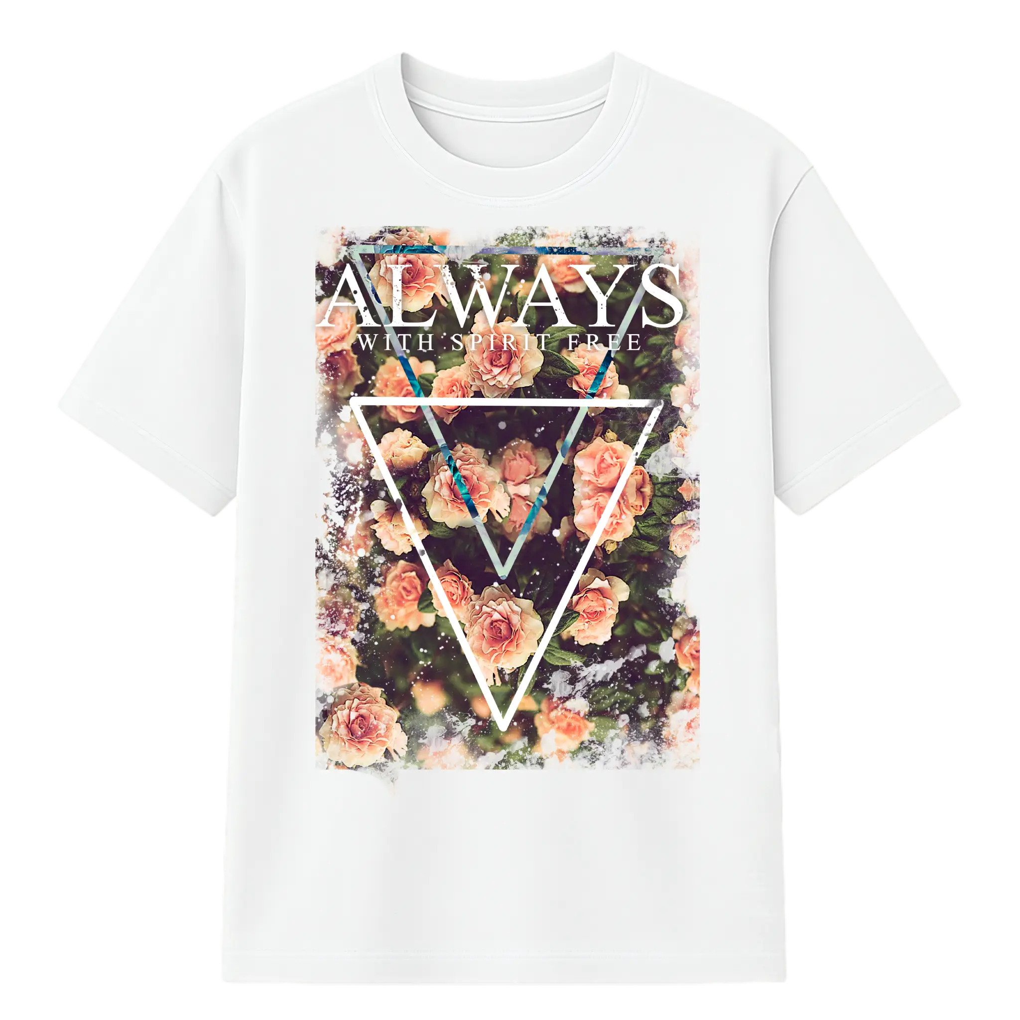 Camiseta Cubica Always With A Free Spirit (F)