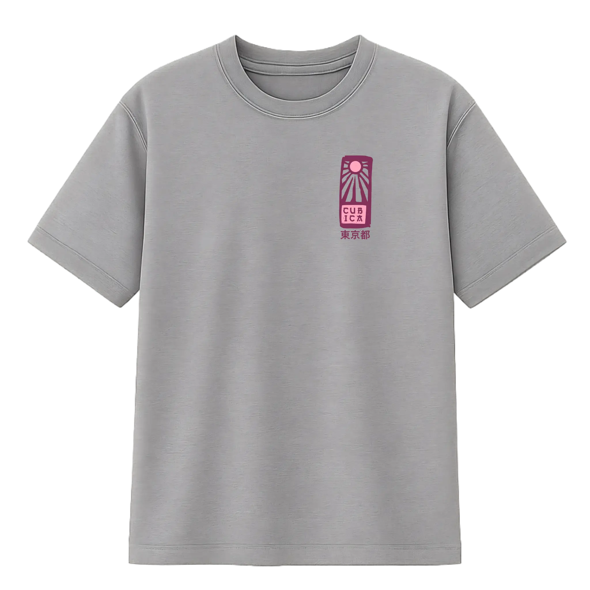 Camiseta Cubica Tokyo Neon 2050 (P)