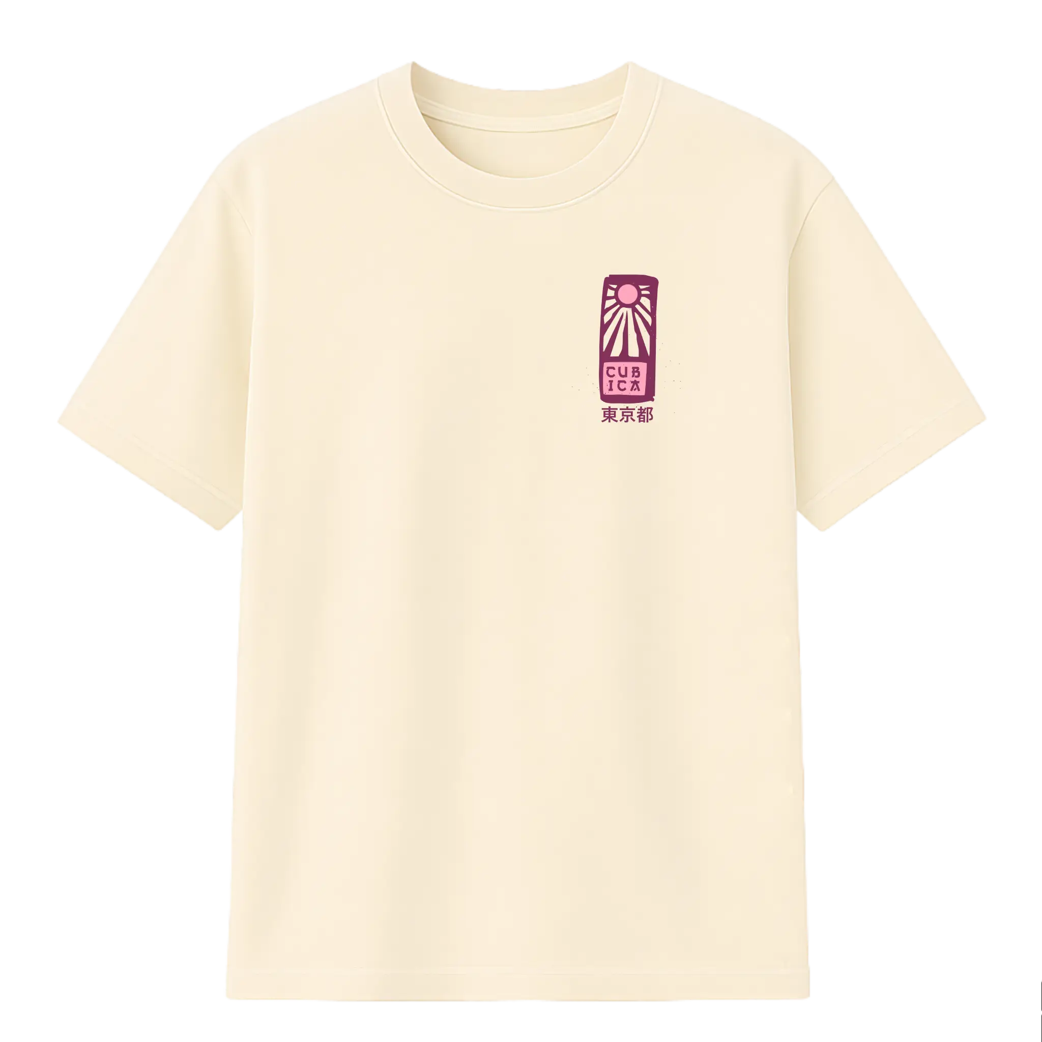 Camiseta Cubica Tokyo Neon 2050 (P)