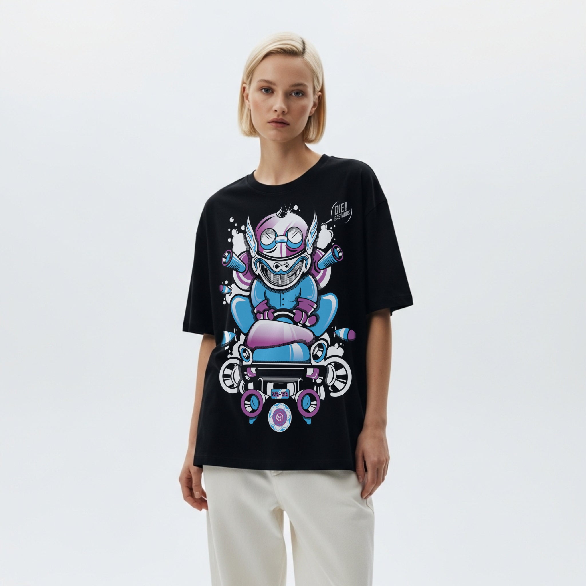 Camiseta Cubica Die Bastards Rocket