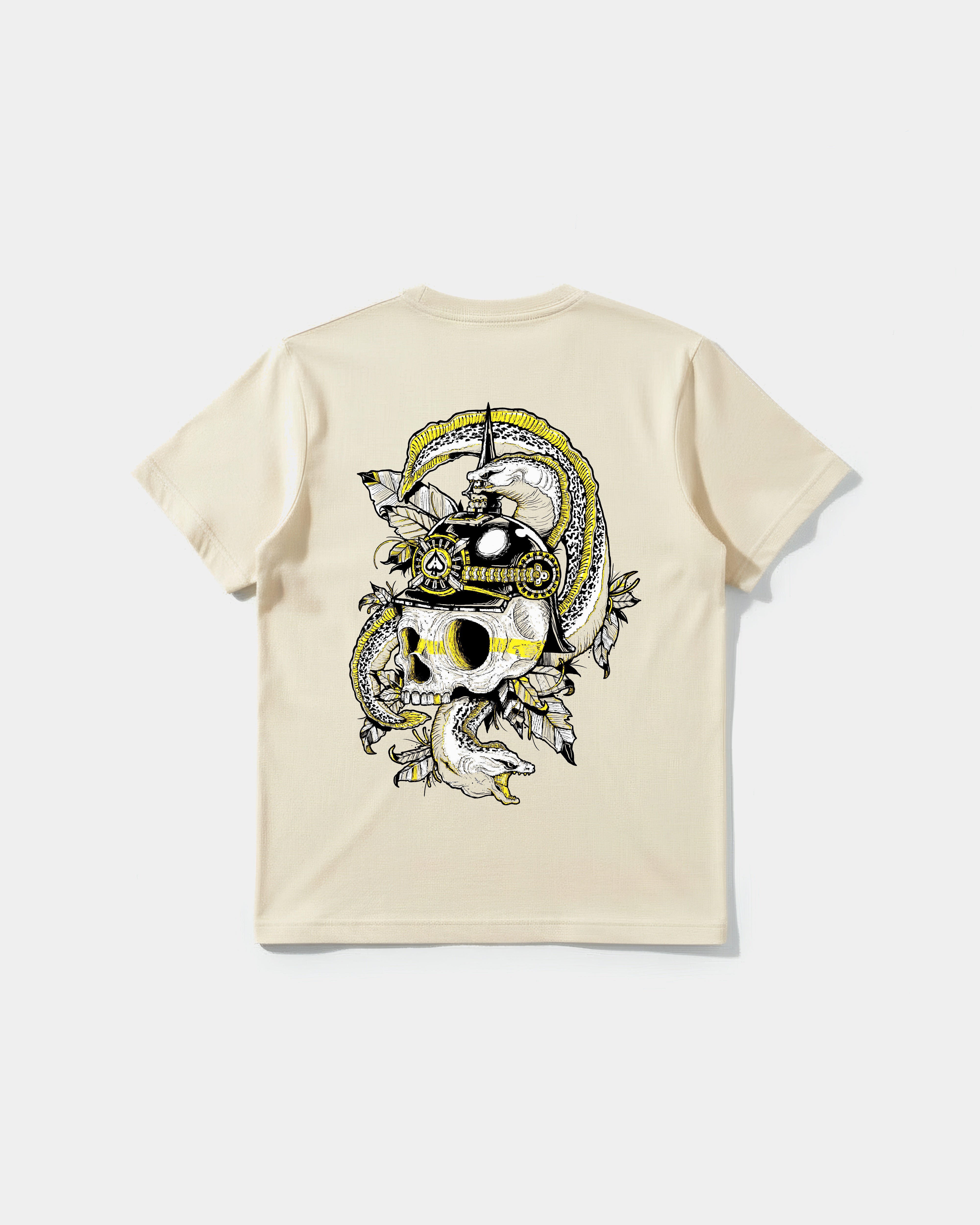 Camiseta Sea Soldier Big Back Regular Basic Beige