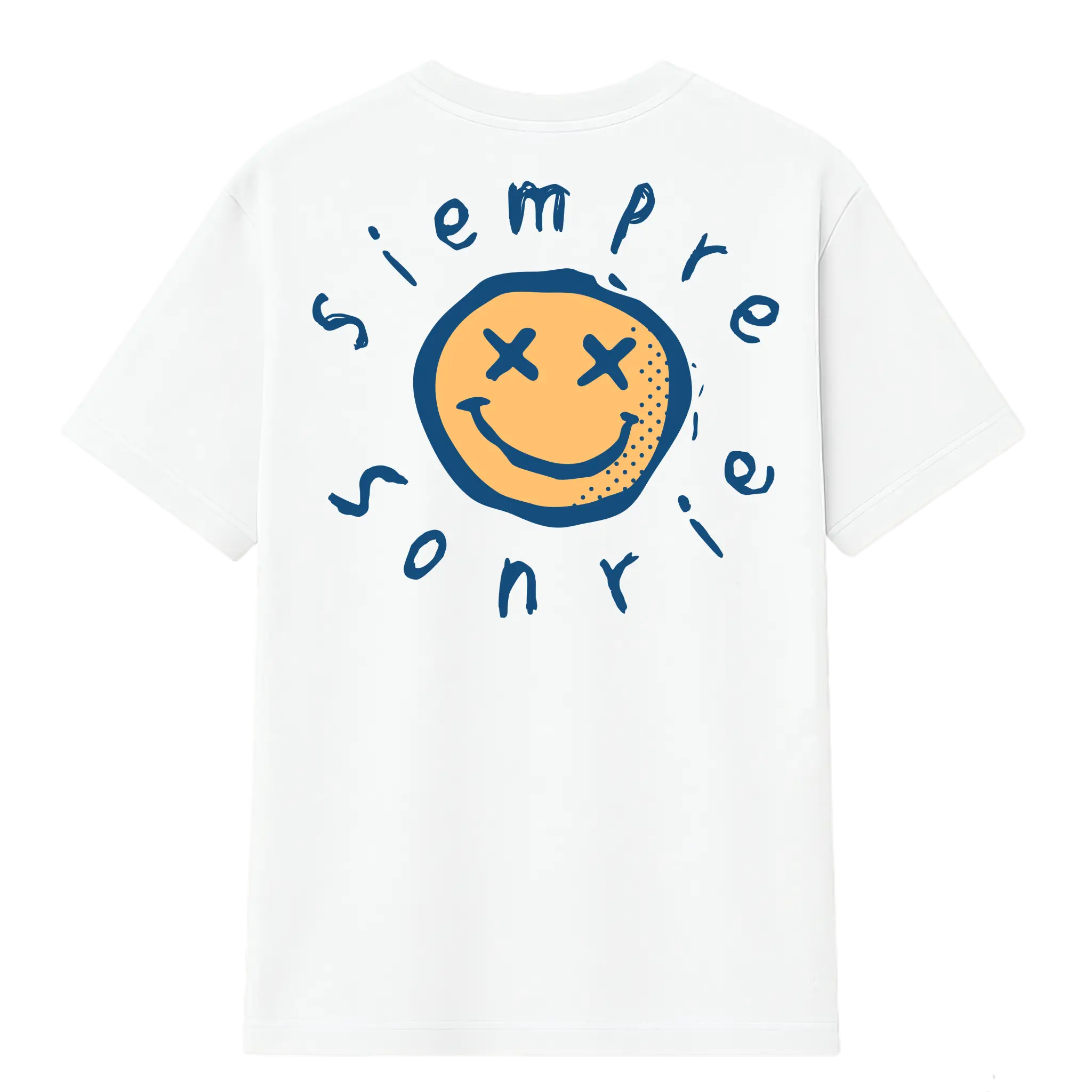 Camiseta Cubica Siempre Sonrie PBB