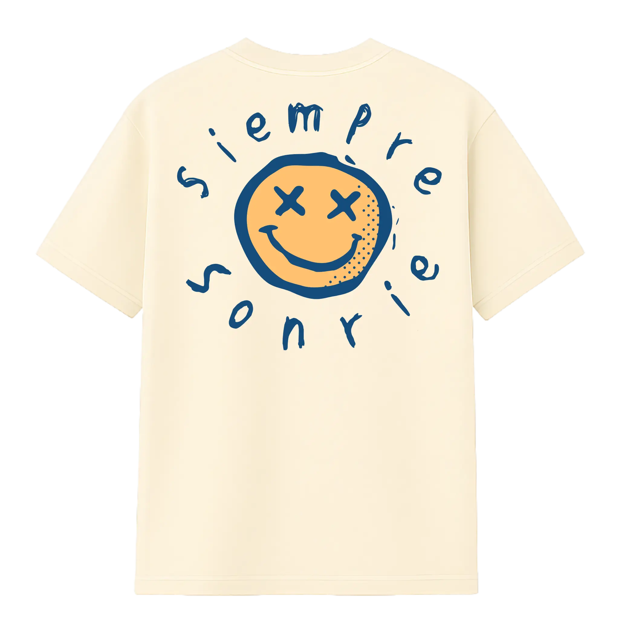 Camiseta Cubica Siempre Sonrie PBB