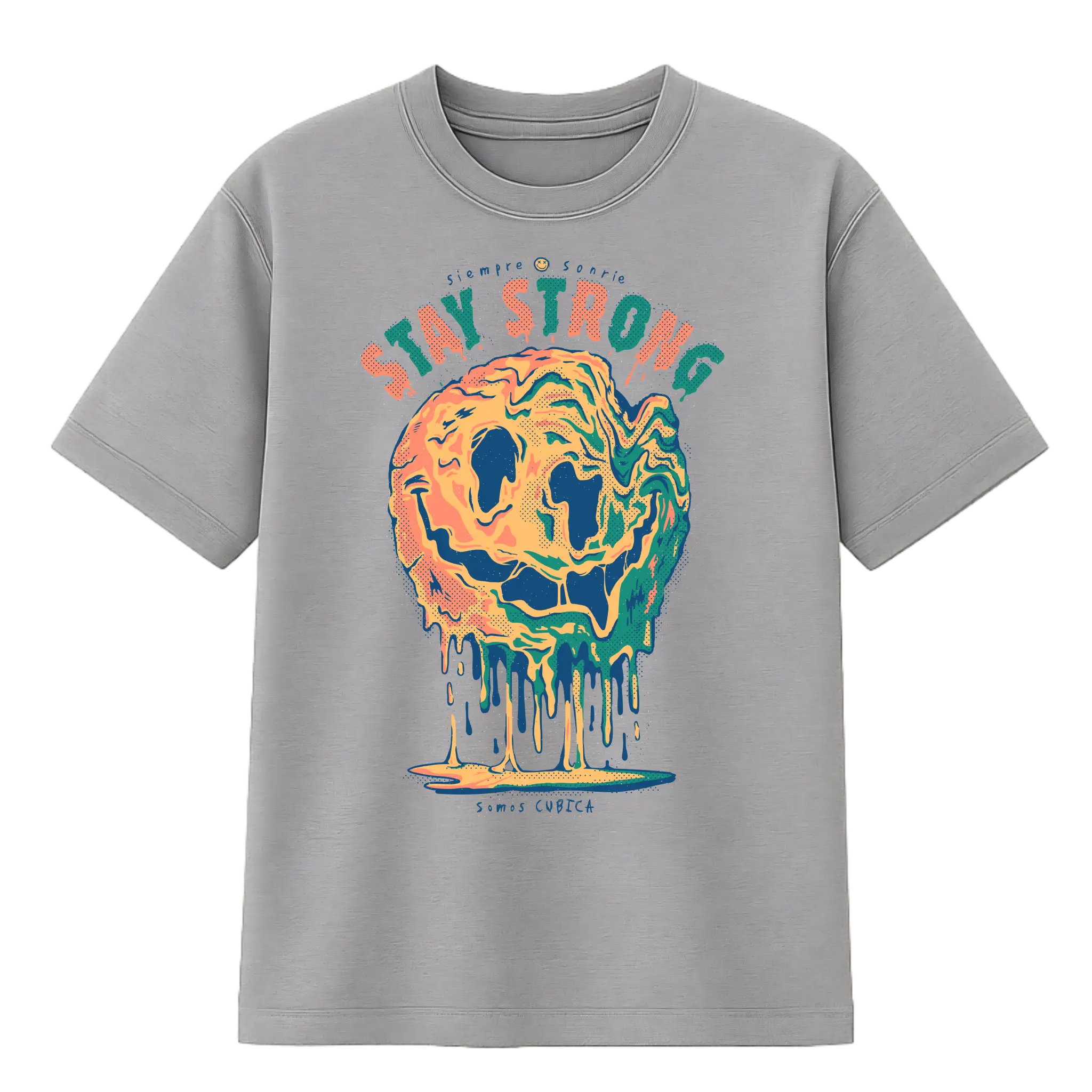 Camiseta Cubica Stay Strong F