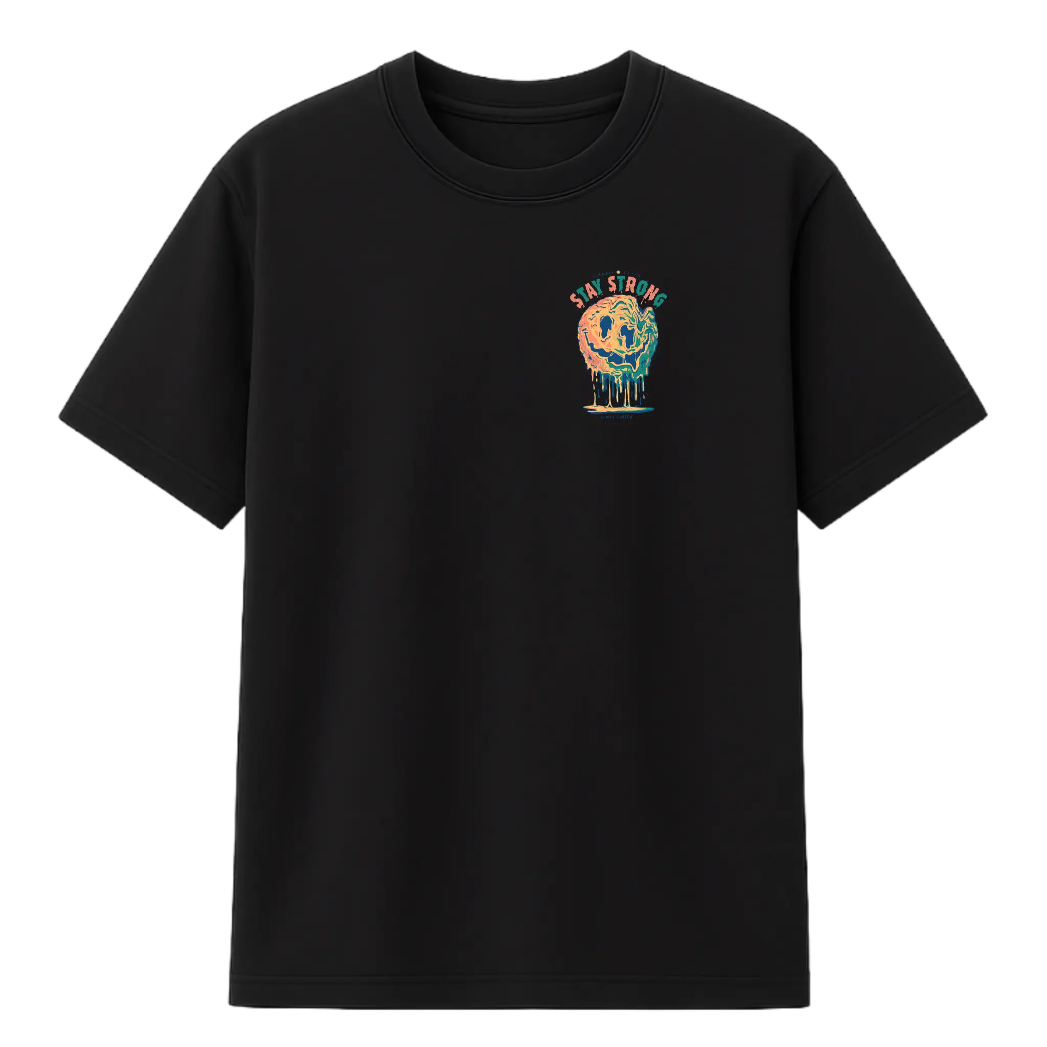 Camiseta Cubica Siempre Sonrie PB