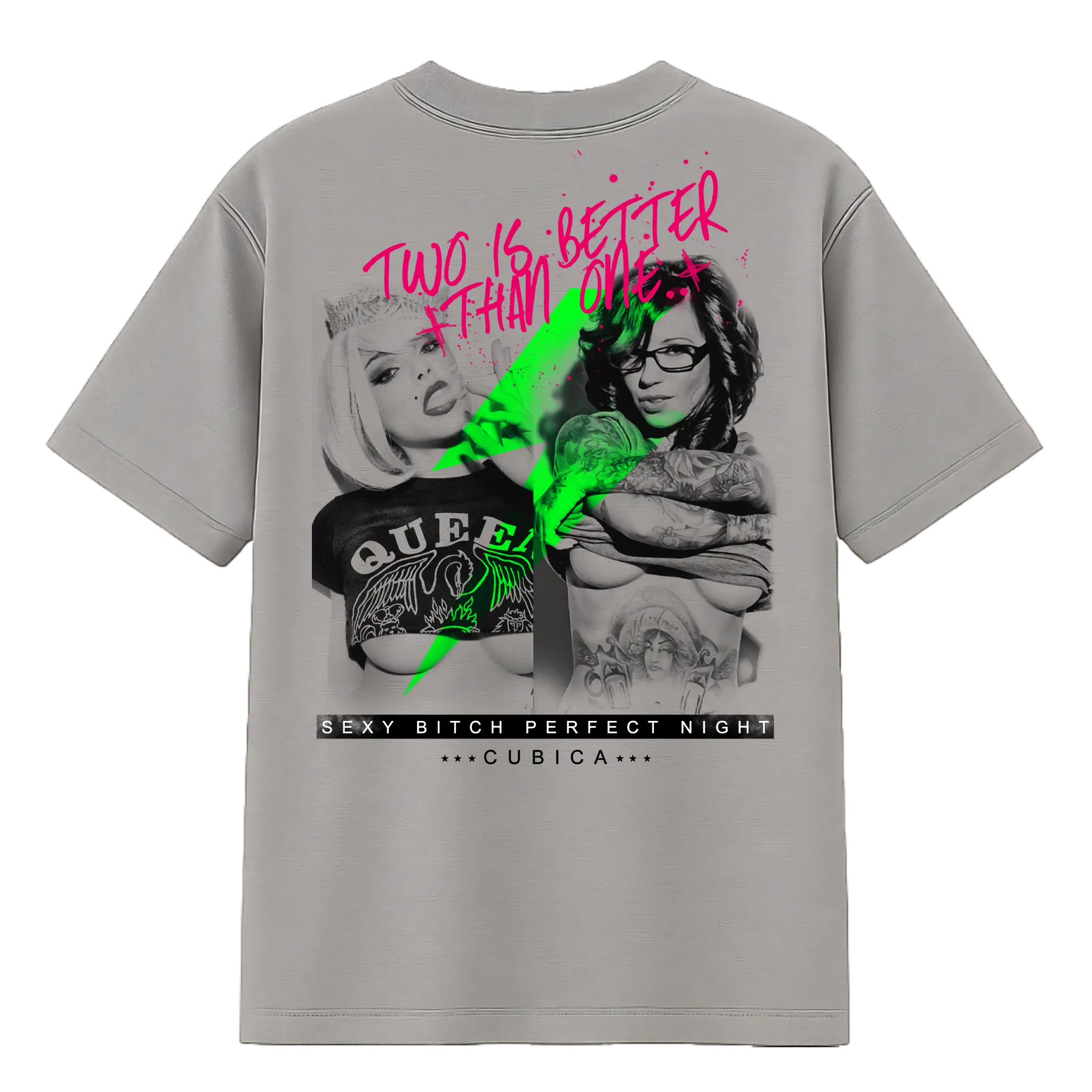 Camiseta Cubica Two Is Better Than One B