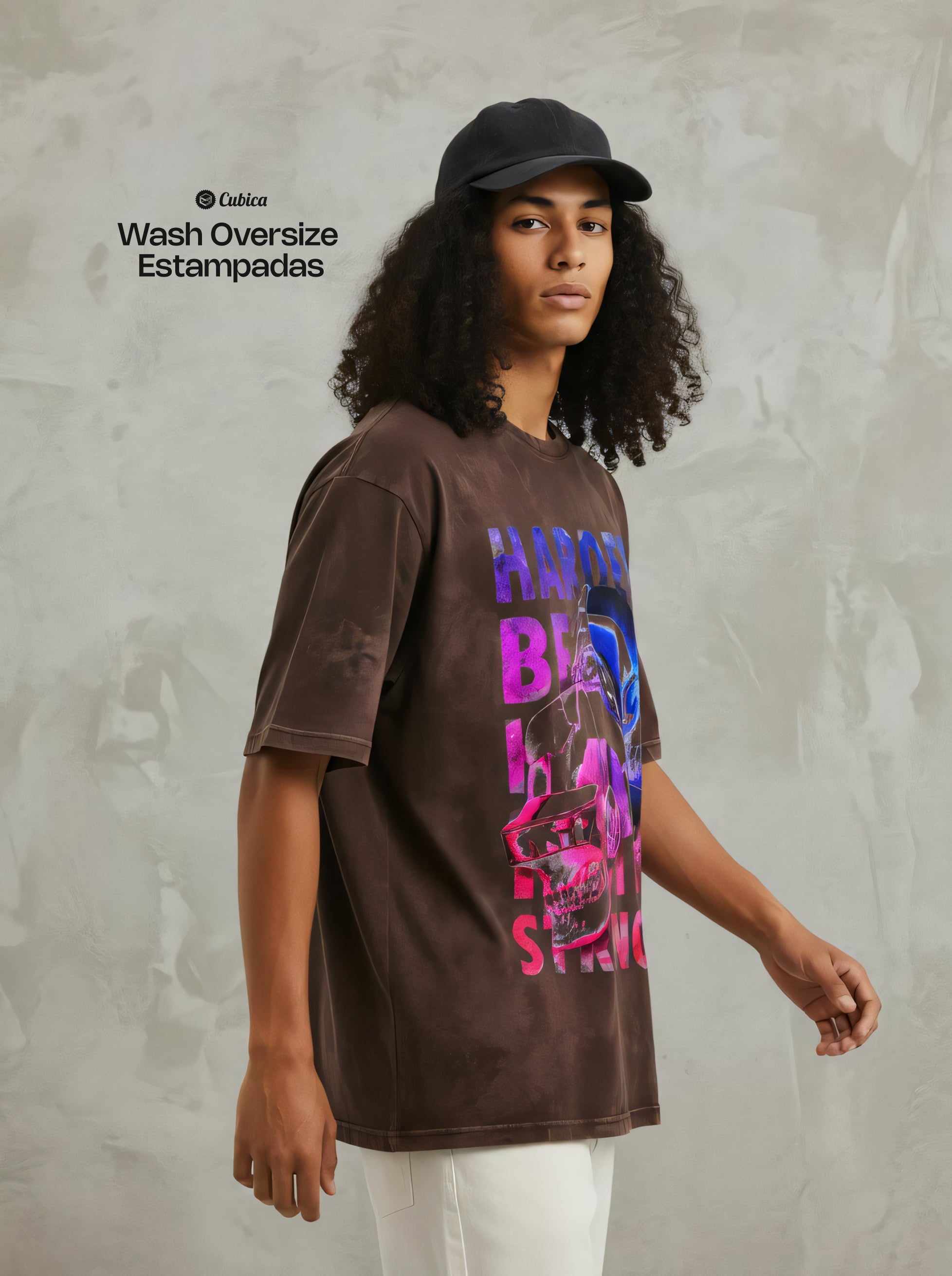 Wash Oversize Estampadas