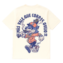 Camiseta Cubica Mas Vale Que Corras espalda vainilla