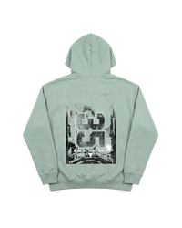 3 5 Hoodie 410 Verde Menta Cubica