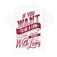Camiseta Cubica If You Want (Lion Spirit) espalda