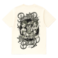 Camiseta Cubica Party on the Beach espalda