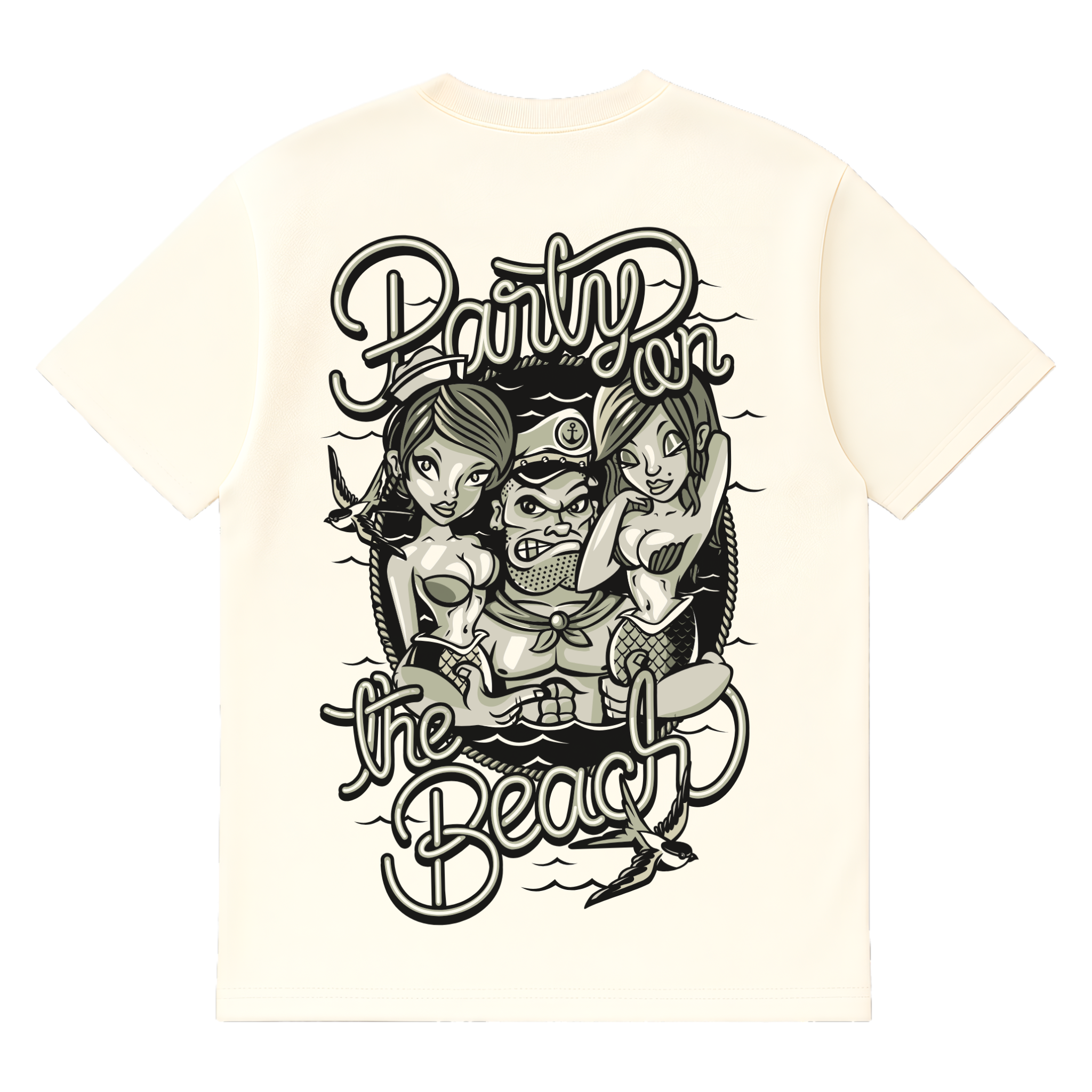 Camiseta Cubica Party on the Beach
