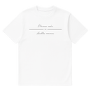 Camiseta Cubica Piensa Más Habla Menos frente