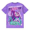 Camiseta Cubica Rey del Espacio Washed espalda
