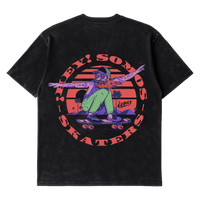 Camiseta Cubica Somos Skates Washed espalda