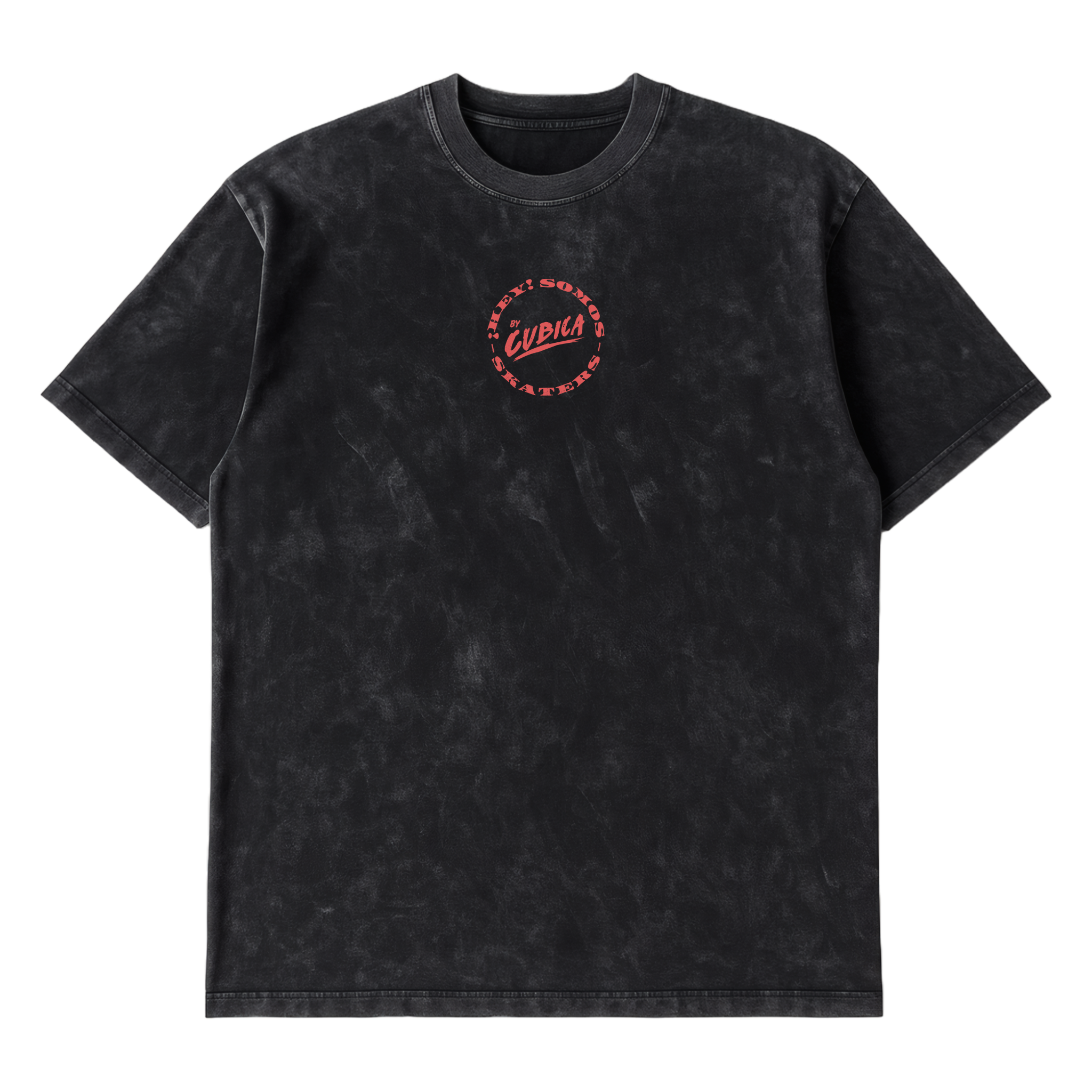 Camiseta Cubica Somos Skaters Washed