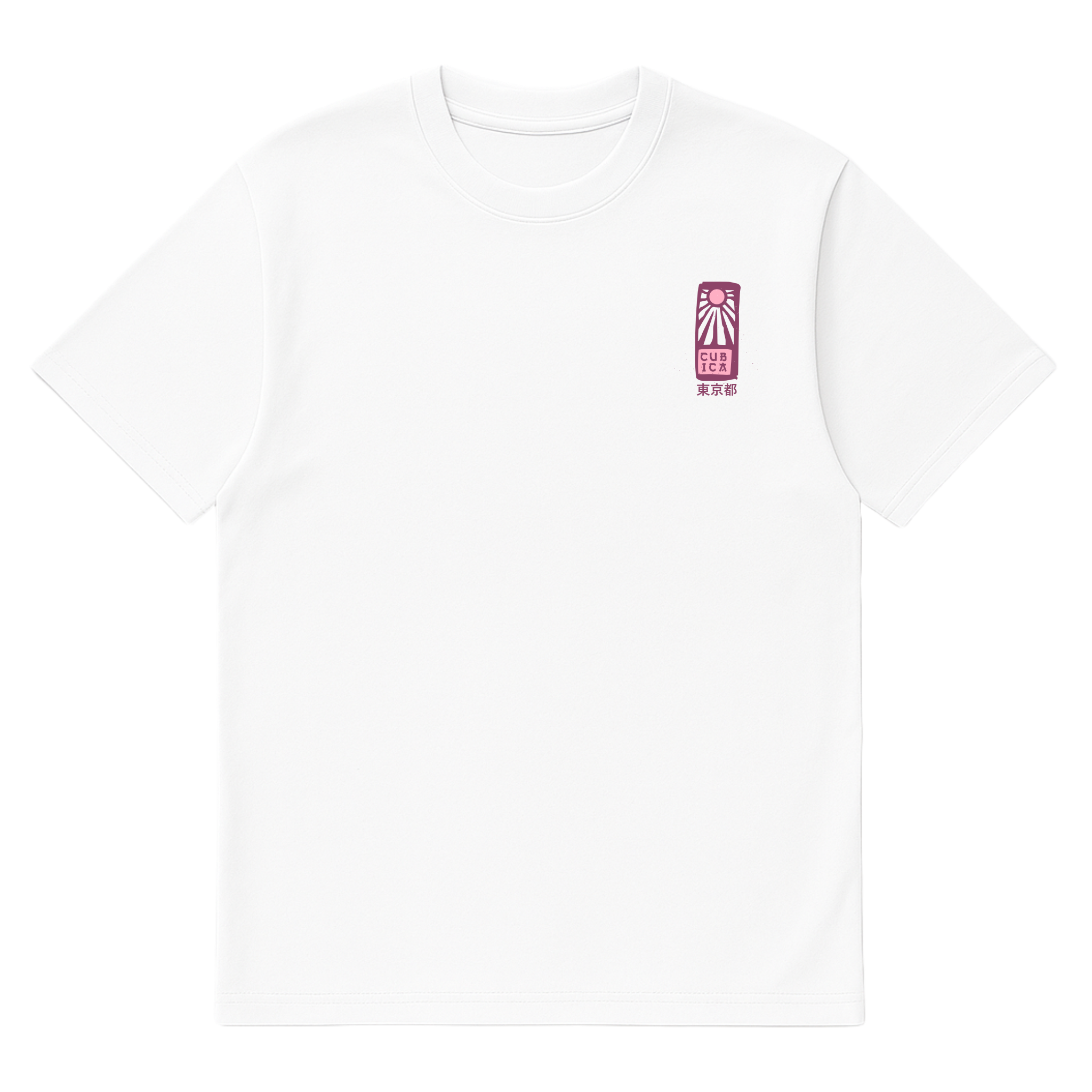 Camiseta Cubica Tokyo Neon 2050