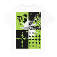 Camiseta Cubica Green Mind Thoughts espalda
