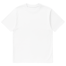 Camiseta blanca cubica frente