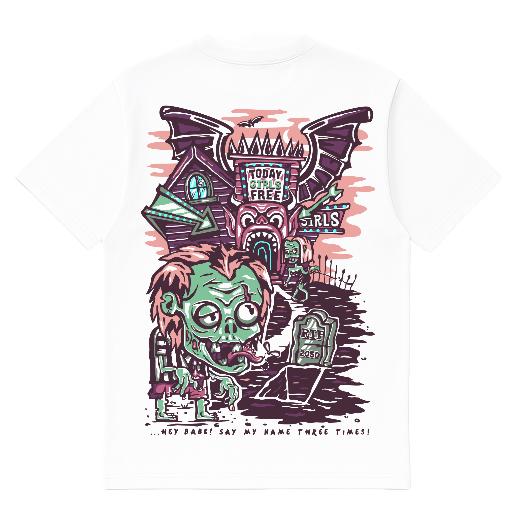 Camiseta Cubica Unconventional BeetleJuice