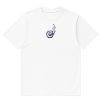 Camiseta Cubica Mas Vale Que Corras frente blanco