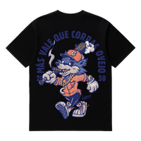 Camiseta Cubica Mas Vale Que Corras espalda