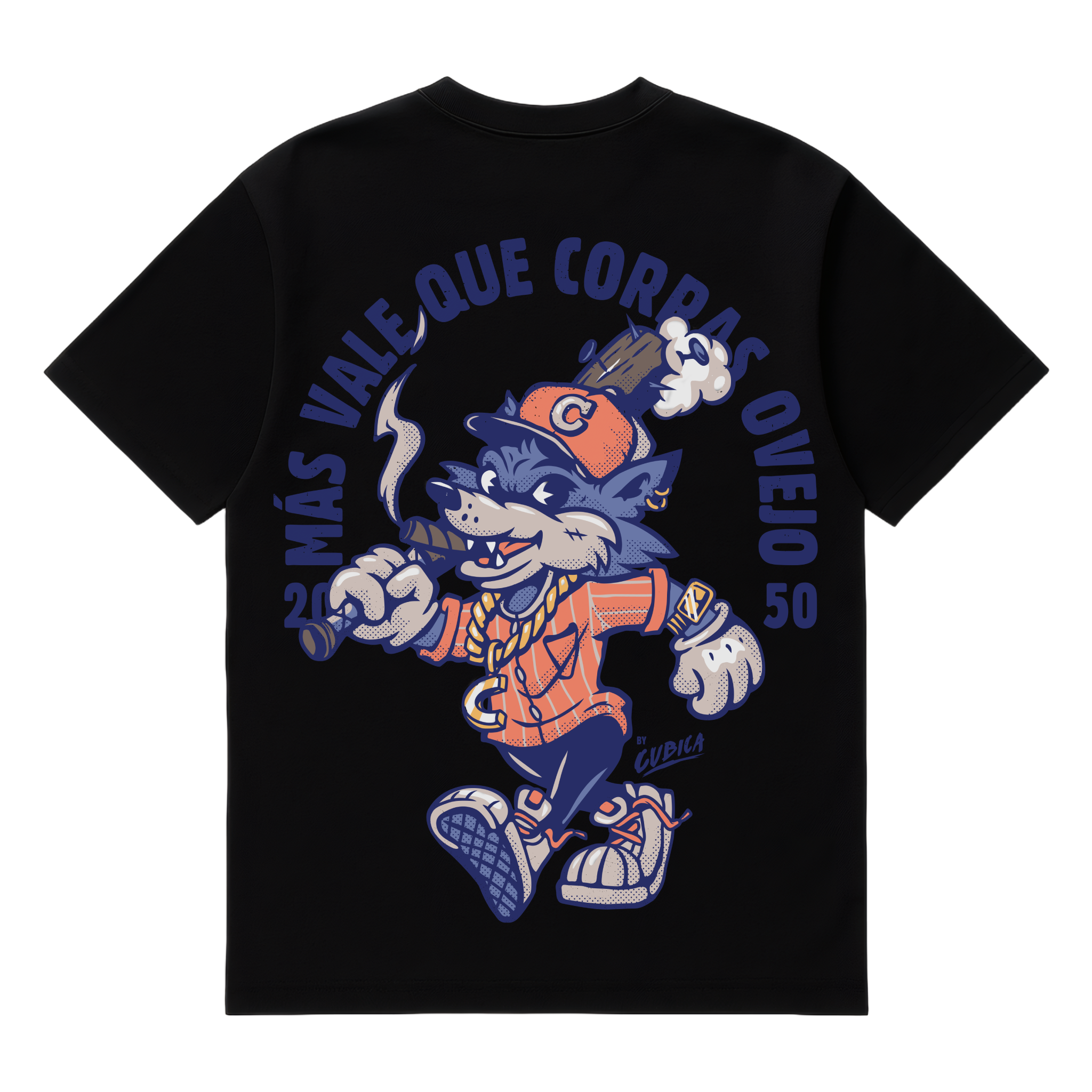 Camiseta Cubica Mas Vale Que Corras