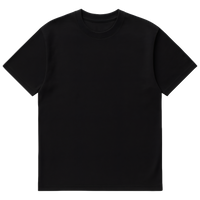 Camiseta cubica negra frente