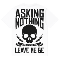Camiseta Cubica Asking Nothing espalda