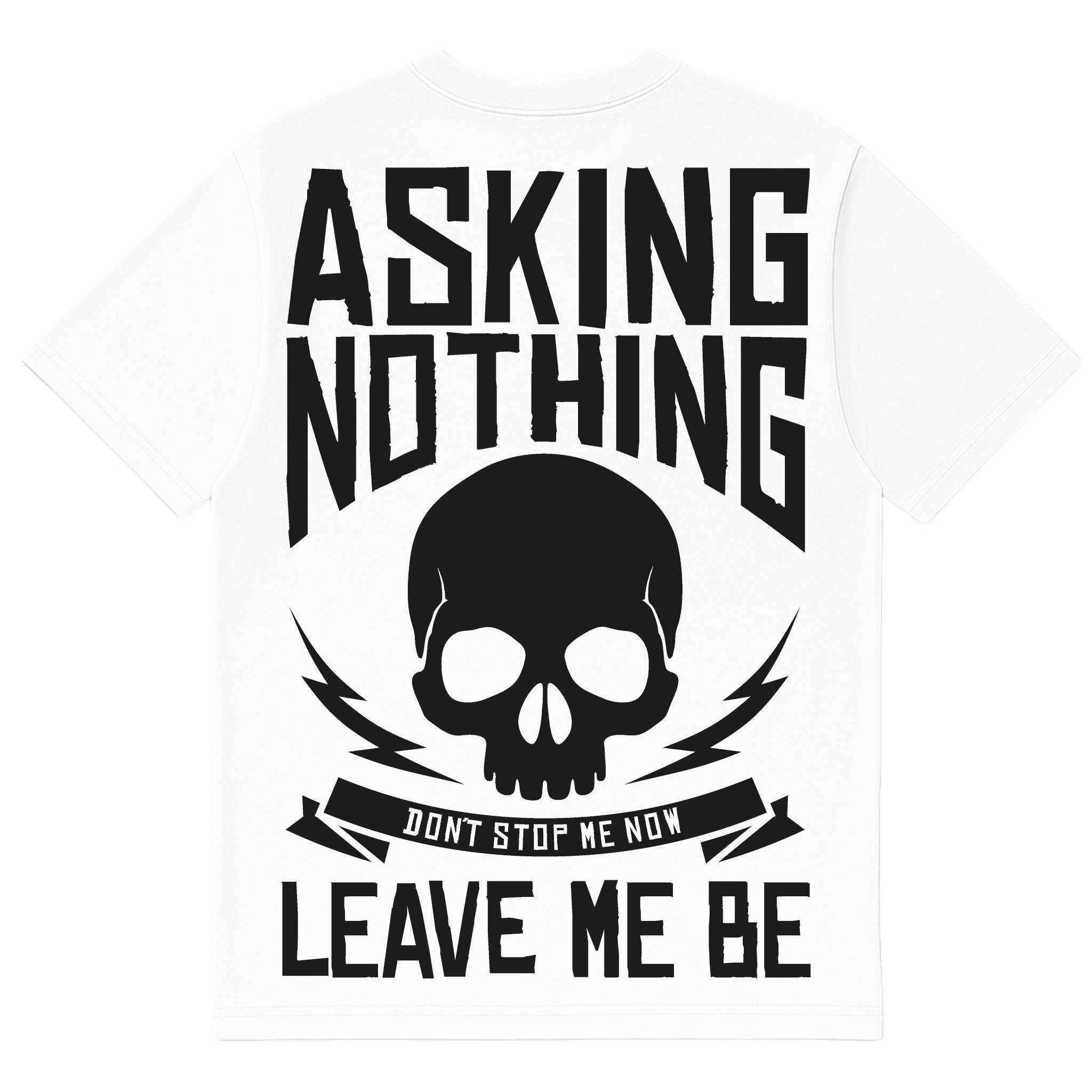Camiseta Cubica Asking Nothing