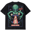 Camiseta Cubica Ataque Alien Washed espalda