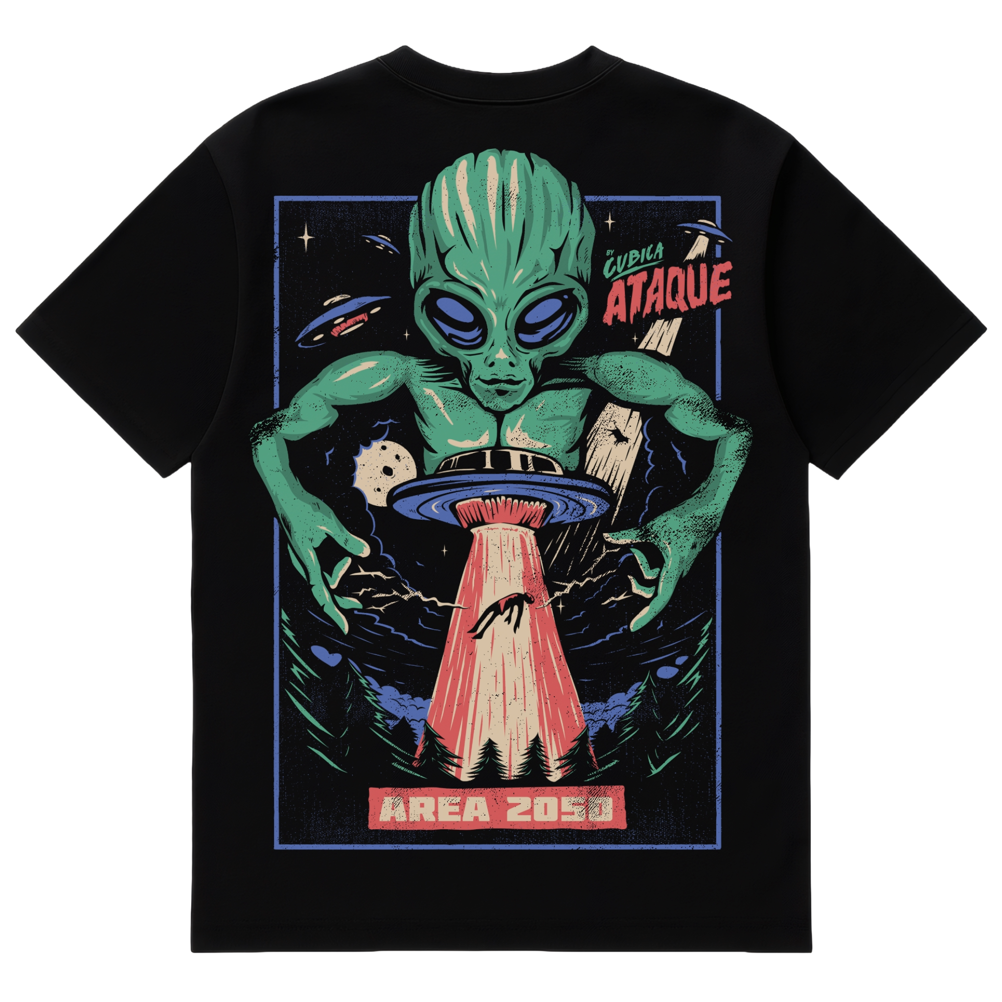 Camiseta Cubica Ataque