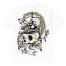 Camiseta Cubica Compás Skull Overseas espalda