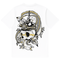 Camiseta Cubica Compás Skull Overseas espalda