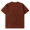 Camiseta acid cafe rojizo espalda