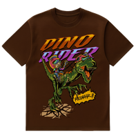 Camiseta Cubica Dino Rider frente