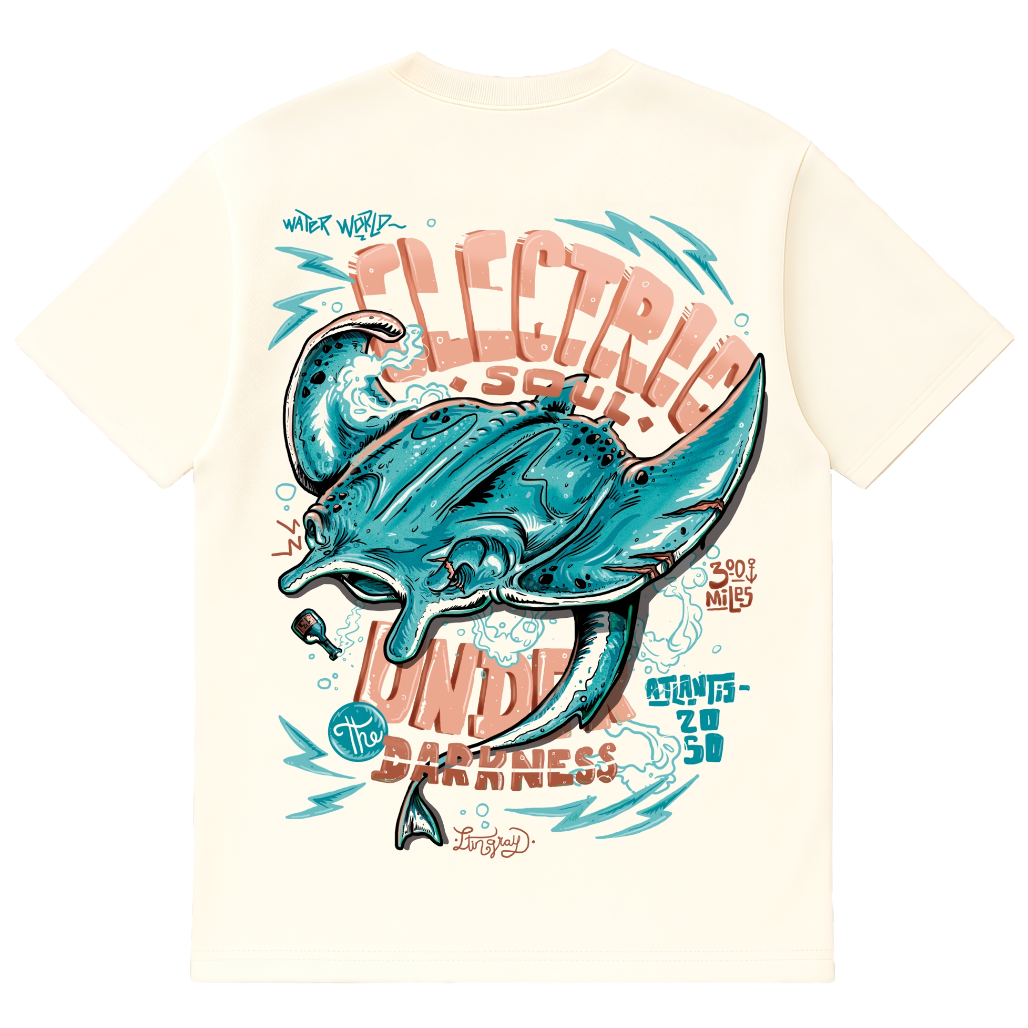 Camiseta Cubica Electric Soul Under Darknes