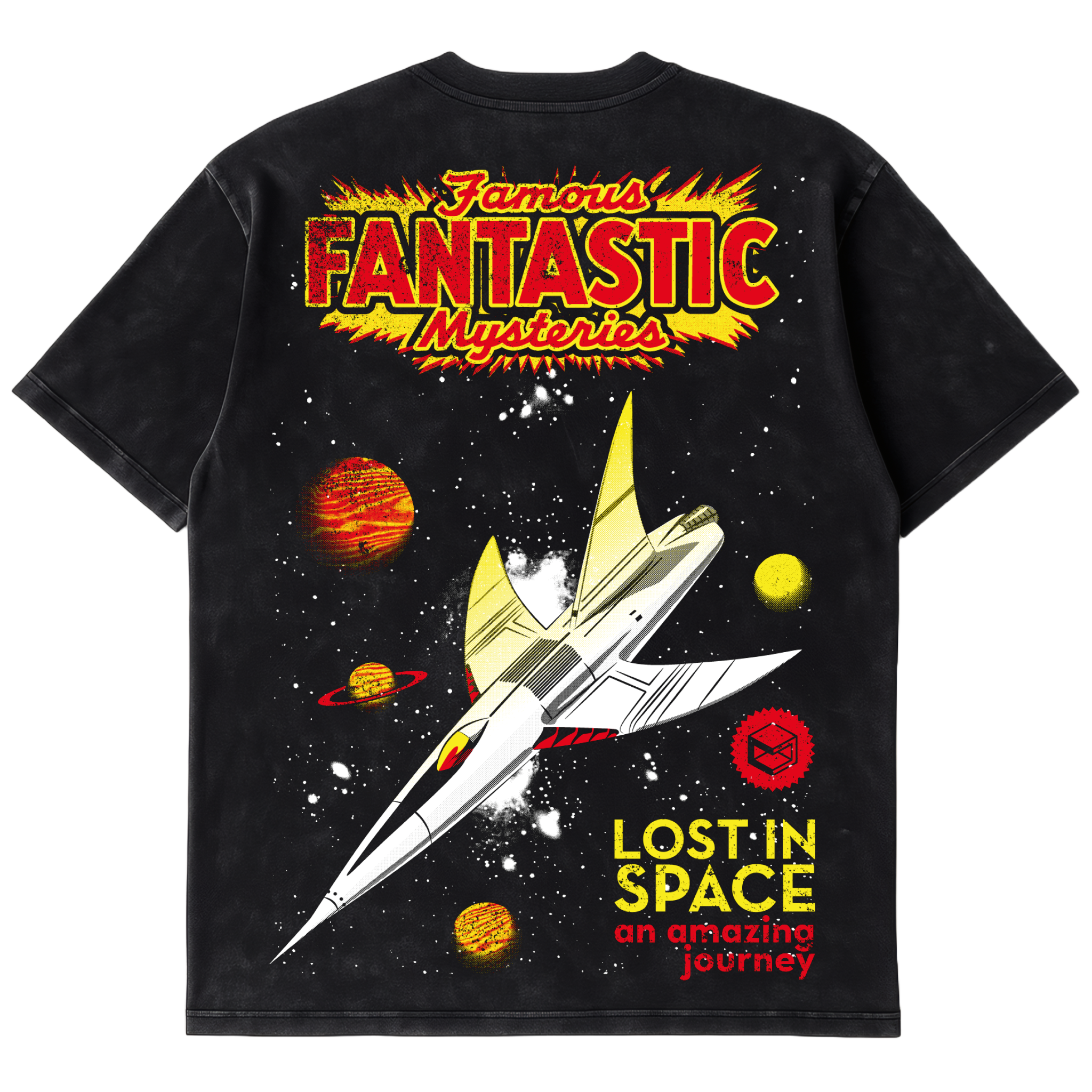Camiseta Cubica The Fantastic Mysteries