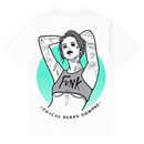 Camiseta Cubica Funk Chicas Duras Siempre espalda
