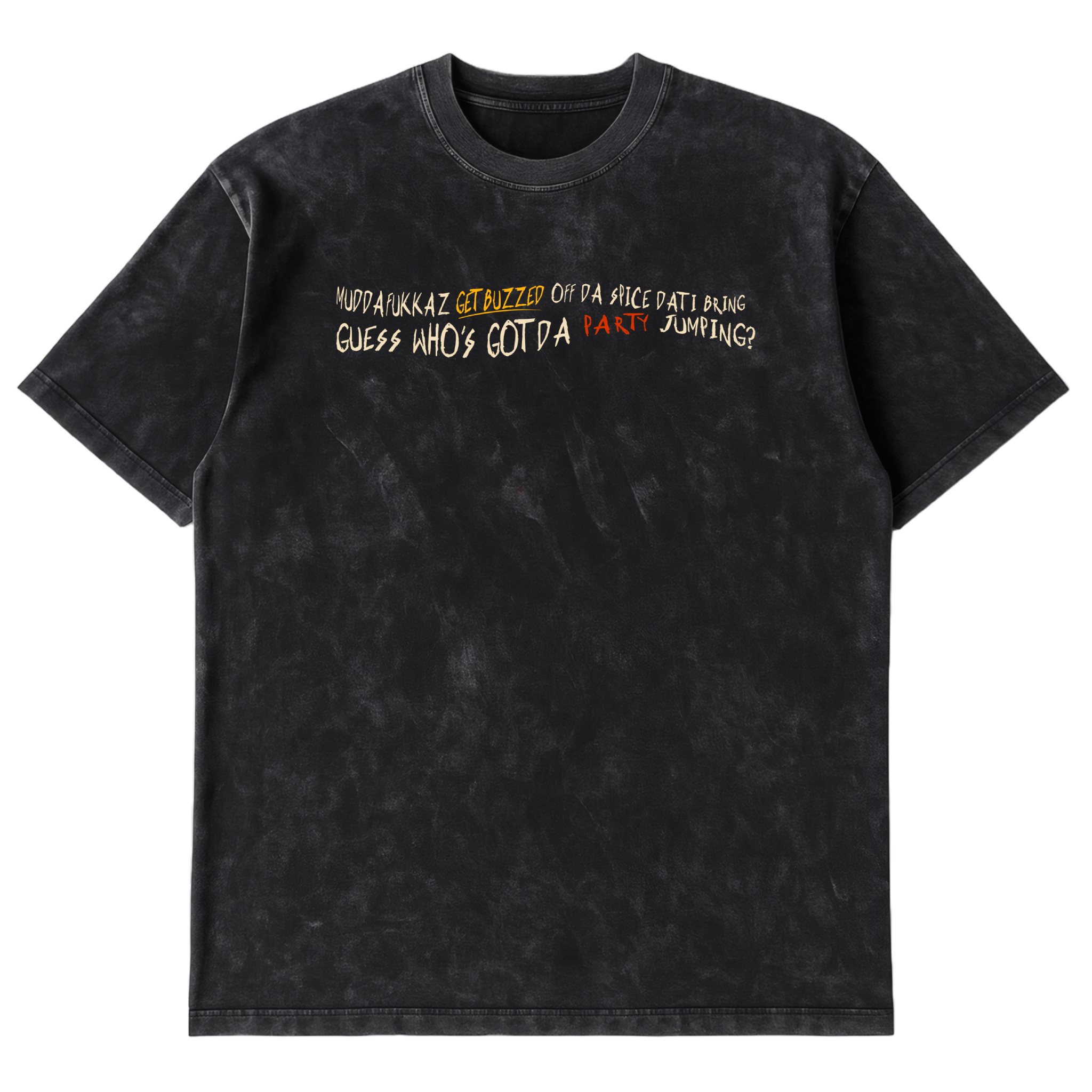 Camiseta Cubica Get Buzzed Partying