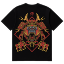 Camiseta Cubica Samurai Gorilla espalda
