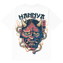 Camiseta Cubica China Hannya Dragon espalda